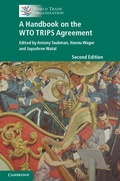 Cover: A Handbook on the WTO TRIPS Agreement - Cambridge University Press