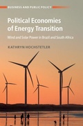 Cover: Political Economies of Energy Transition - Cambridge University Press