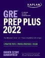 Cover: GRE Prep Plus 2022 - Kaplan Test Prep