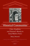 Cover: Historical Communities - Brill