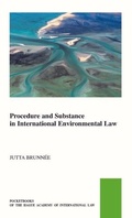 Cover: Procedure and Substance in International Environmental Law - Martinus Nijhoff
