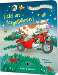 Cover: Mein Puste-Licht-Buch: Licht an - losgefahren! - Esslinger