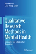 Cover: Qualitative Research Methods in Mental Health - Springer