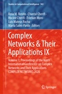 Cover: Complex Networks & Their Applications IX - Springer