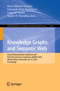 Cover: Knowledge Graphs and Semantic Web - Springer