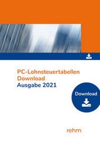 Abbildung von: PC-Lohnsteuertabellen 2021 Einzelplatzversion - Rehm