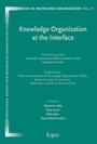 Cover: Knowledge Organization at the Interface - Ergon