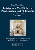 Cover: Beitr&auml;ge zum Verh&auml;ltnis von Psychoanalyse und Philosophie - Brandes & Apsel