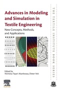 Cover: Advances in Modeling and Simulation in Textile Engineering - Woodhead Publishing