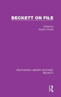 Cover: Beckett on File - Routledge