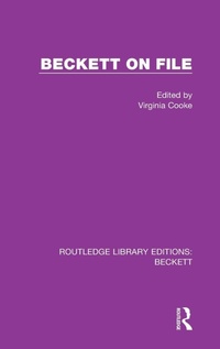 Enlarge image Cover: Beckett on File - Routledge