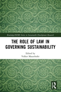 Abbildung von: The Role of Law in Governing Sustainability - Routledge
