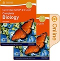 Cover: Cambridge IGCSE (R) & O Level Complete Biology: Print and Enhanced Online Student Book Pack Fourth Edition - Oxford University Press
