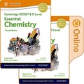 Cover: Cambridge IGCSE (R) & O Level Essential Chemistry: Print and Enhanced Online Student Book Pack Third Edition - Oxford University Press