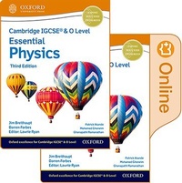 Enlarge image Cover: Cambridge IGCSE (R) & O Level Essential Physics: Print and Enhanced Online Student Book Pack Third Edition - Oxford University Press