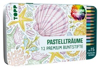 Abbildung von: Colorful Moments Designdose mit Buntstiften - Pastellträume - Frech