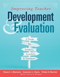 Cover: Improving Teacher Development and Evaluation - Marzano Resources