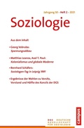 Cover: Soziologie 2/2021 - Campus Verlag Digital