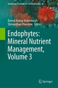 Cover: Endophytes: Mineral Nutrient Management, Volume 3 - Springer