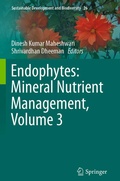 Cover: Endophytes: Mineral Nutrient Management, Volume 3 - Springer
