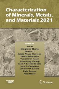 Abbildung von: Characterization of Minerals, Metals, and Materials 2021 - Springer