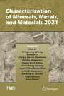 Cover: Characterization of Minerals, Metals, and Materials 2021 - Springer