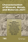 Cover: Characterization of Minerals, Metals, and Materials 2021 - Springer