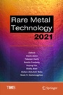 Cover: Rare Metal Technology 2021 - Springer
