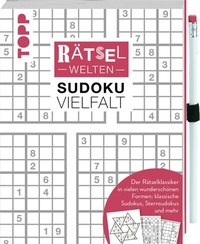 Abbildung von: Rätselwelten - Sudoku Vielfalt | Der Rätselklassiker in vielen wunderschönen Formen: klassische Sudokus, Sternsudokus und mehr - Frech