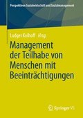 Cover: Management der Teilhabe von Menschen mit Beeintr&auml;chtigungen - Springer VS