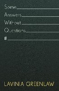 Enlarge image Cover: Some Answers Without Questions - Faber & Faber