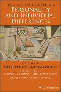 Enlarge image Cover: The Wiley Encyclopedia of Personality and Individual Differences, Measurement and Assessment - Wiley