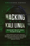 Cover: Hacking with Kali Linux. Penetration Testing - Charlie Creative Lab