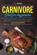 Cover: Carnivore Diet For Beginners - Blue Haiku Publishing
