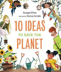 Enlarge image Cover: 10 Ideas to Save the Planet - Starry Forest Books, Inc.