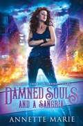 Cover: Damned Souls and a Sangria - Dark Owl Fantasy Inc