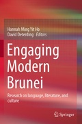 Cover: Engaging Modern Brunei - Springer