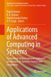 Enlarge image Cover: Applications of Advanced Computing in Systems - Springer