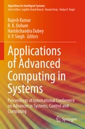 Cover: Applications of Advanced Computing in Systems - Springer