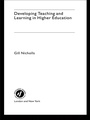 Cover: Developing Teaching and Learning in Higher Education - Routledge