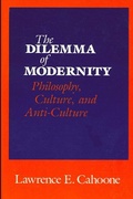 Cover: The Dilemma of Modernity - State University of New York Press