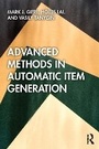Cover: Advanced Methods in Automatic Item Generation - Routledge