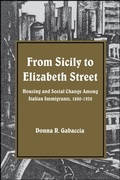Cover: From Sicily to Elizabeth Street - State University of New York Press