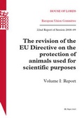 Bild: The revision of the EU Directive on the protection of animals used for scientific purposes - Stationery Office Books