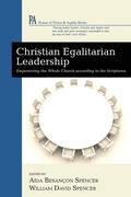 Cover: Christian Egalitarian Leadership - Wipf & Stock Publishers