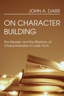 Cover: On Character Building - Wipf & Stock Publishers