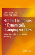 Cover: Hidden Champions in Dynamically Changing Societies - Springer