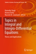 Cover: Topics in Integral and Integro-Differential Equations - Springer