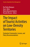 Cover: The Impact of Tourist Activities on Low-Density Territories - Springer