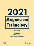 Cover: Magnesium Technology 2021 - Springer